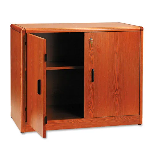 10700 Series Locking Storage Cabinet, 36w X 20d X 29 1-2h, Harvest