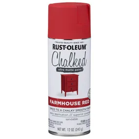 12 OZ RED Chalked Spray