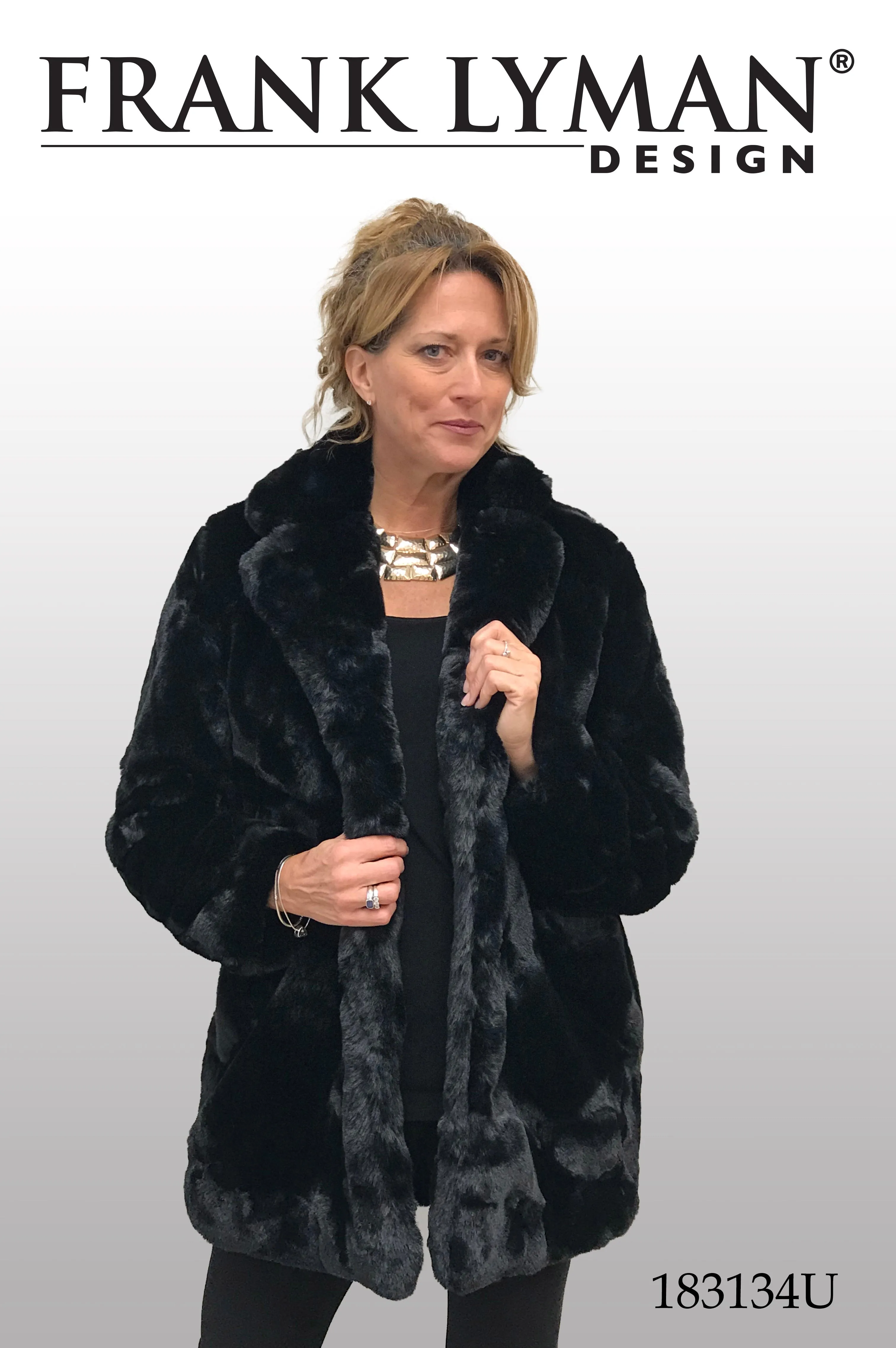 183134U (Faux jacket only)  Fitted Style Consider sizing up