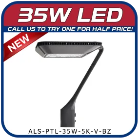 35W LED Post Top Fixture