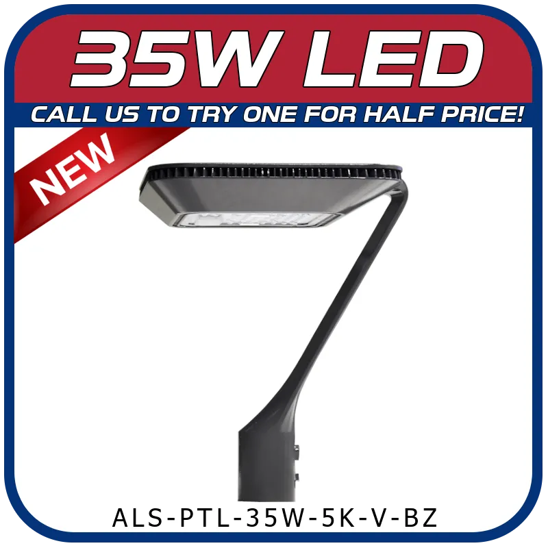 35W LED Post Top Fixture