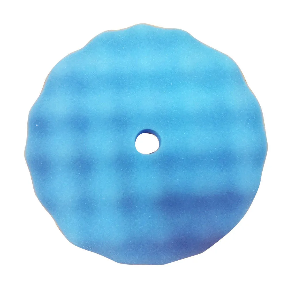 8" Blue Foam Polishing Pad for Hook and Loop Attachment