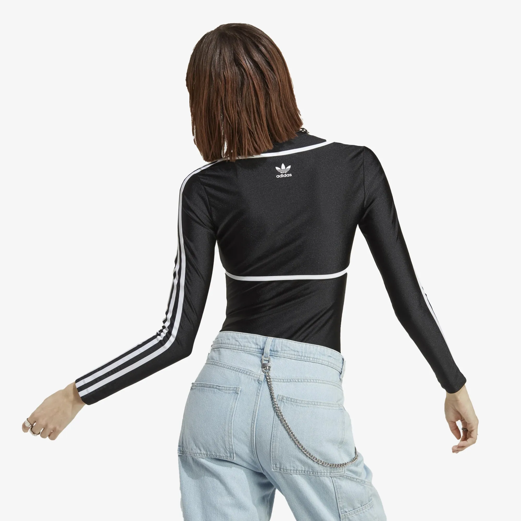 Adidas Originals | WMN'S LONG SLEEVE BODYSUIT  { BLACK