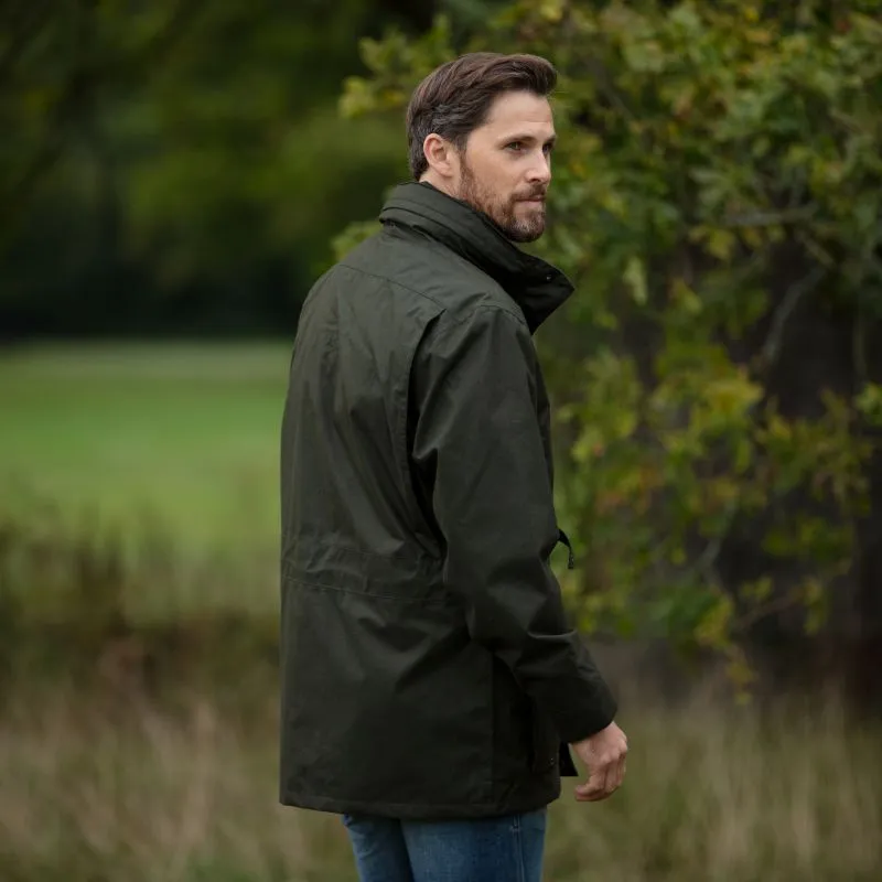 Alan Paine Fernley Mens Waterproof Field Coat - Woodland