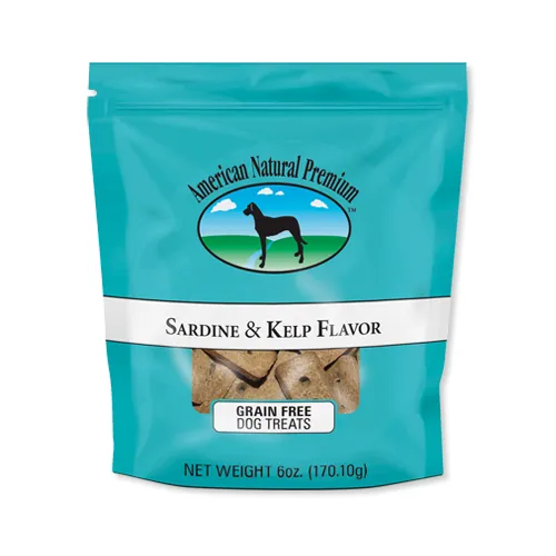 American Natural Premium Grain Free Sardine & Kelp Dog Treats