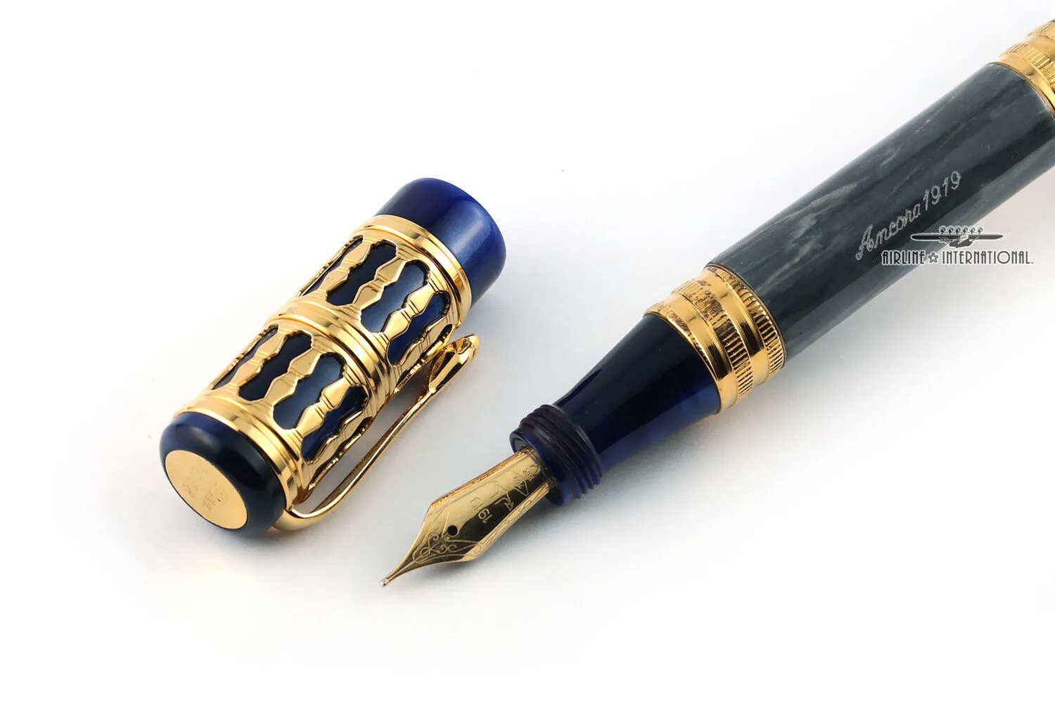 Ancora Pisa Blue Limited Edition Fountain Pen  - #20/88 Extremely Rare