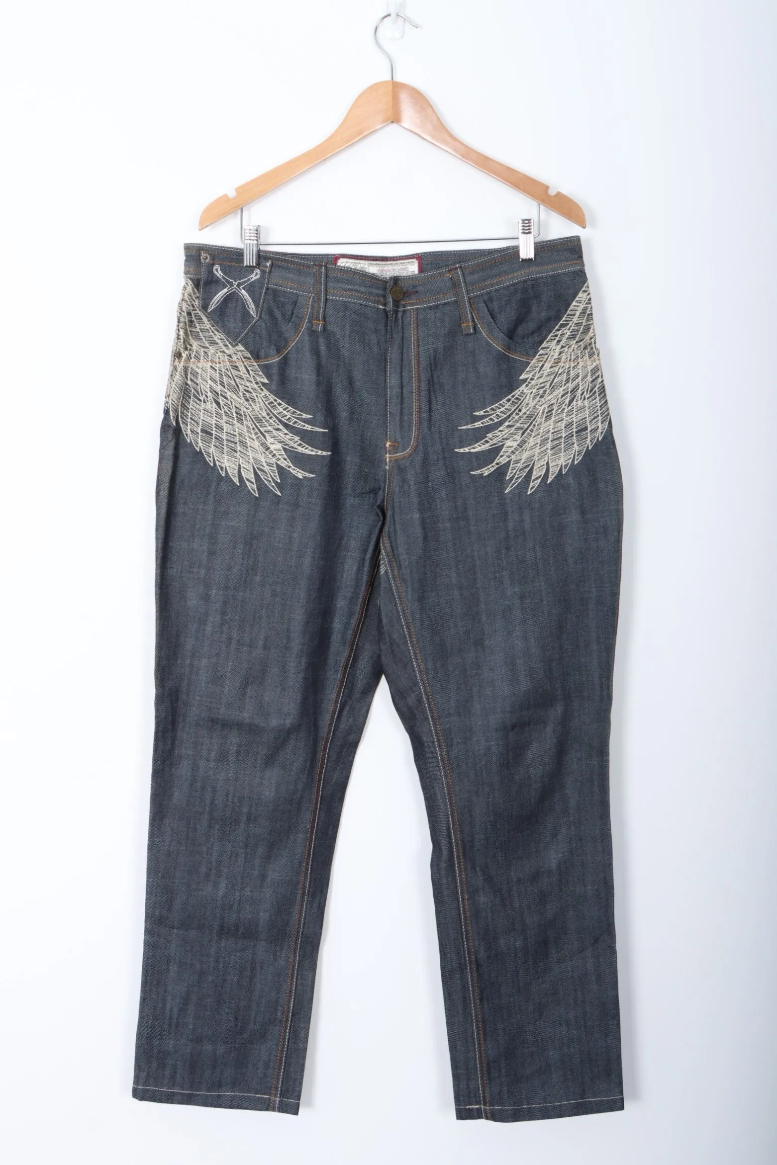 ARTFUL DODGER Wings Jesse Pinkman Y2K Jeans Canada Made (34)