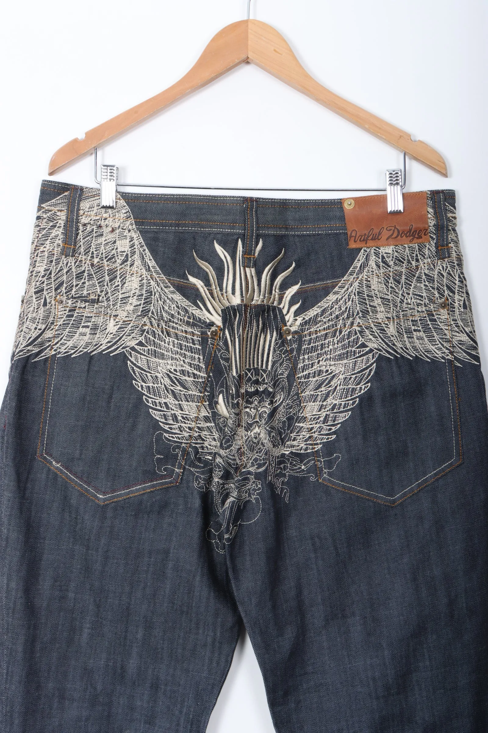 ARTFUL DODGER Wings Jesse Pinkman Y2K Jeans Canada Made (34)