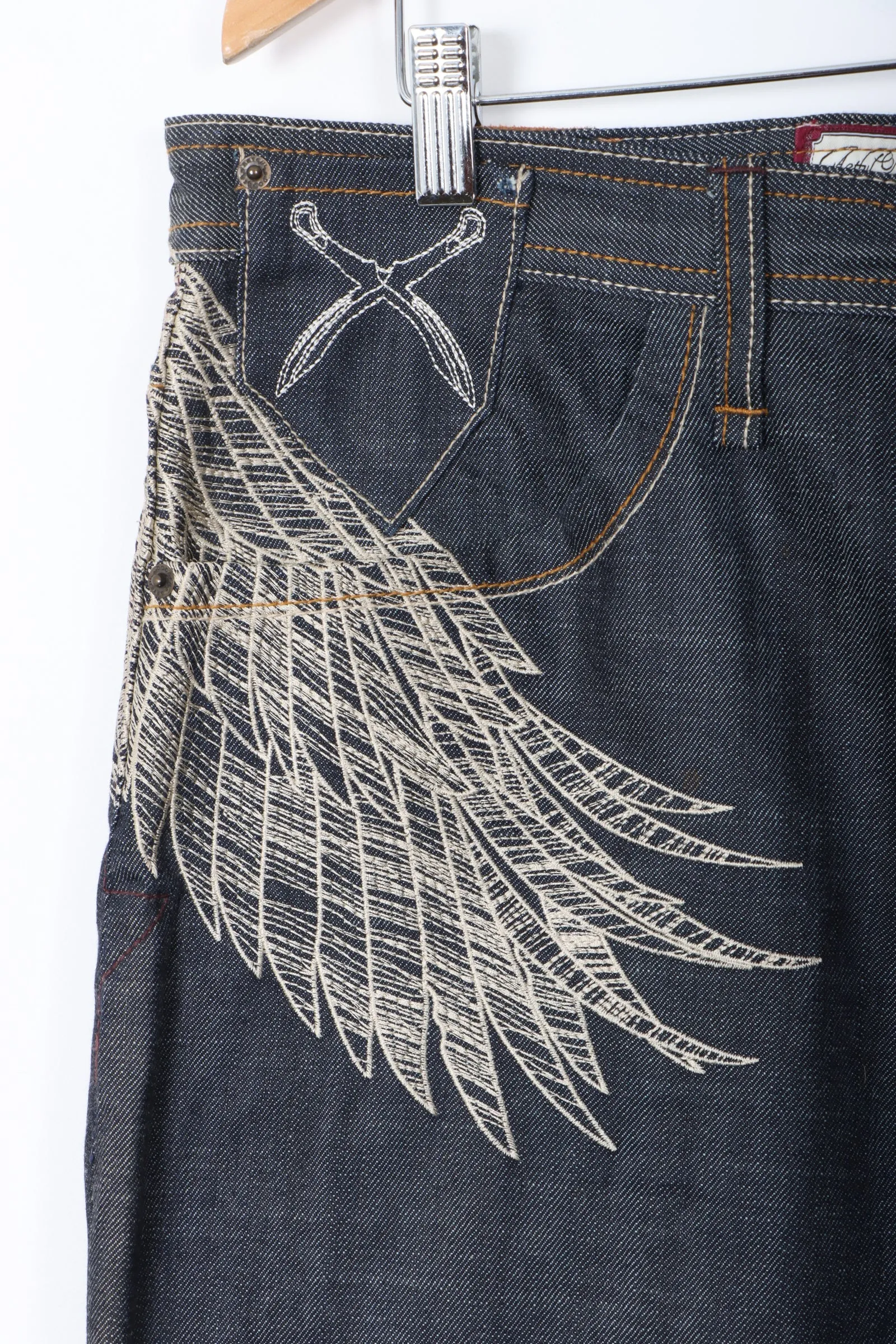 ARTFUL DODGER Wings Jesse Pinkman Y2K Jeans Canada Made (34)