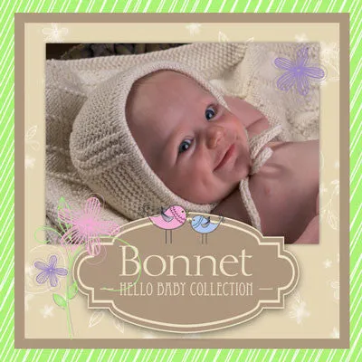 Baby Bonnet Hat Pattern