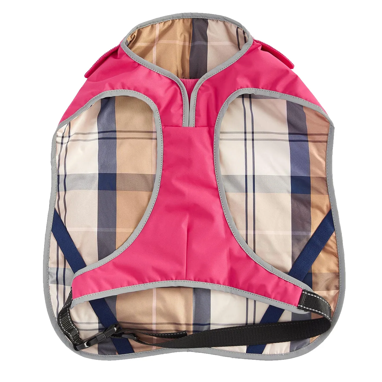 Barbour Monmouth Waterproof Dog Coat Acid Pink