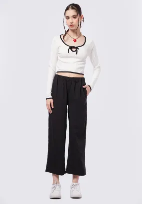 Basic Wide Leg Culottes