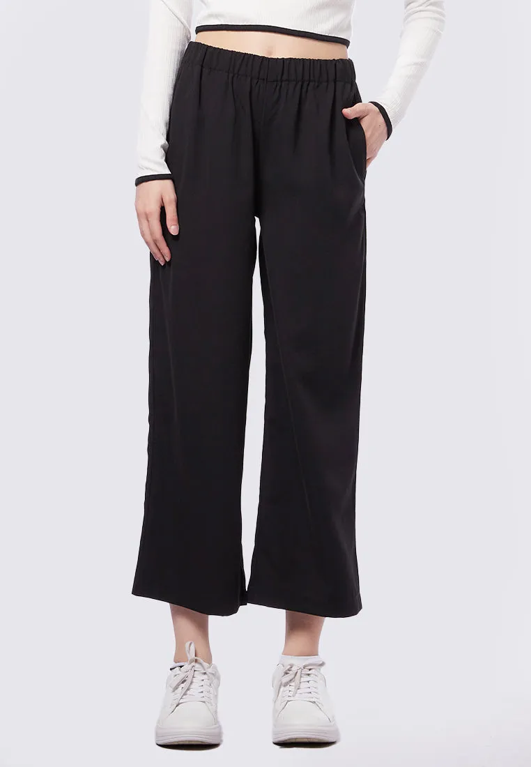 Basic Wide Leg Culottes