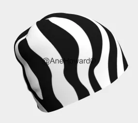 Beanie Zebra with Bamboo Lining