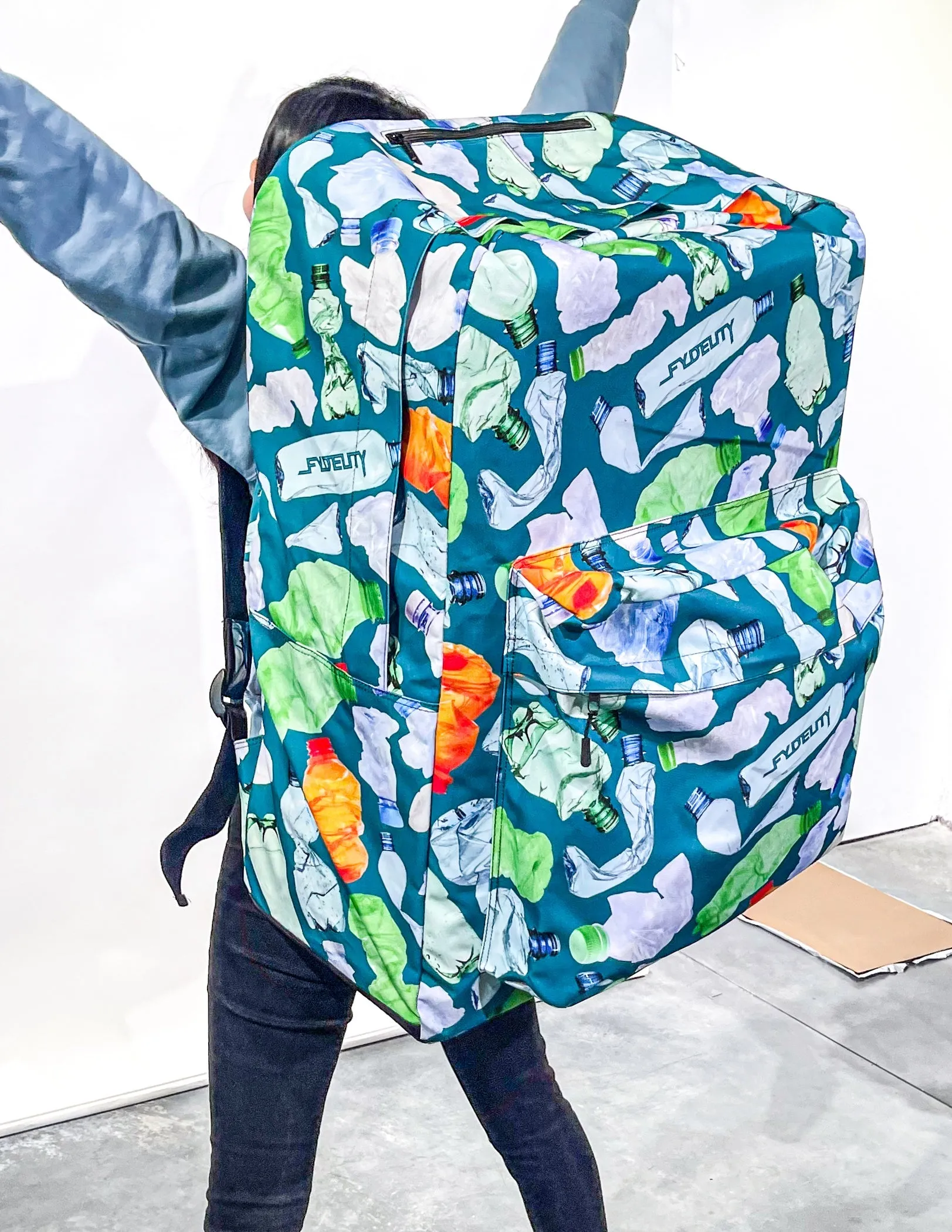 Big A$$ Backpack |900D rPET Recycled | Water Bottles