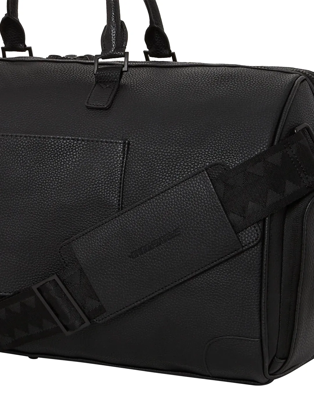 Black Pvc Sharkpocket Duffle