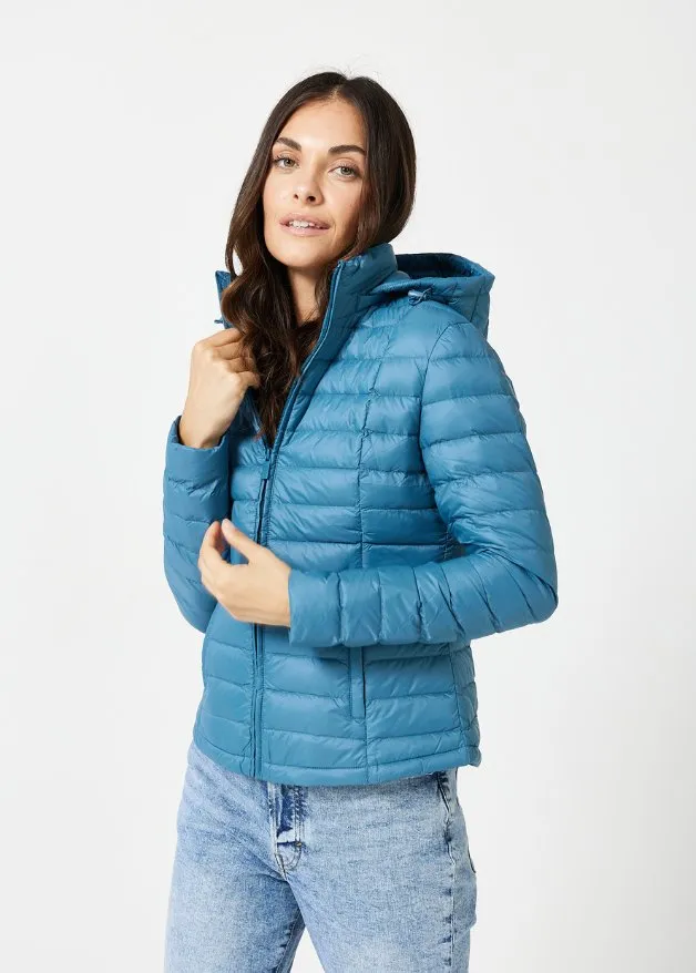 Blue Ivy Duck Down Puffer Jacket