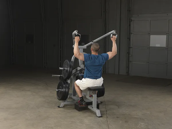 Body Solid Plate-Loaded Leverage Lat Pulldown LVLA