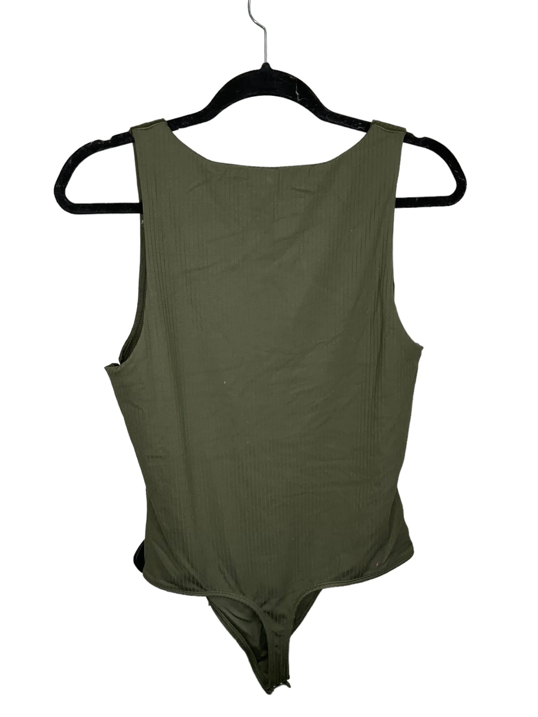 Bodysuit By Aerie In Green, Size: Xl