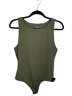 Bodysuit By Aerie In Green, Size: Xl