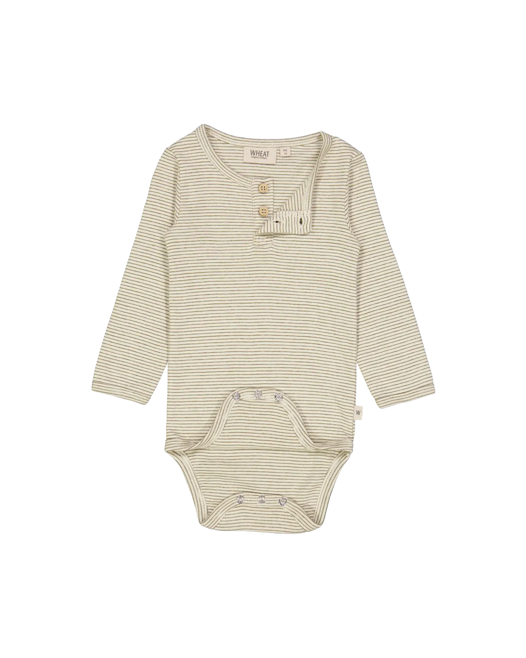 BODYSUIT WHEAT SEAWEED STRIPE