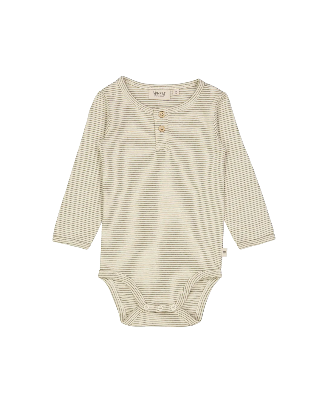 BODYSUIT WHEAT SEAWEED STRIPE