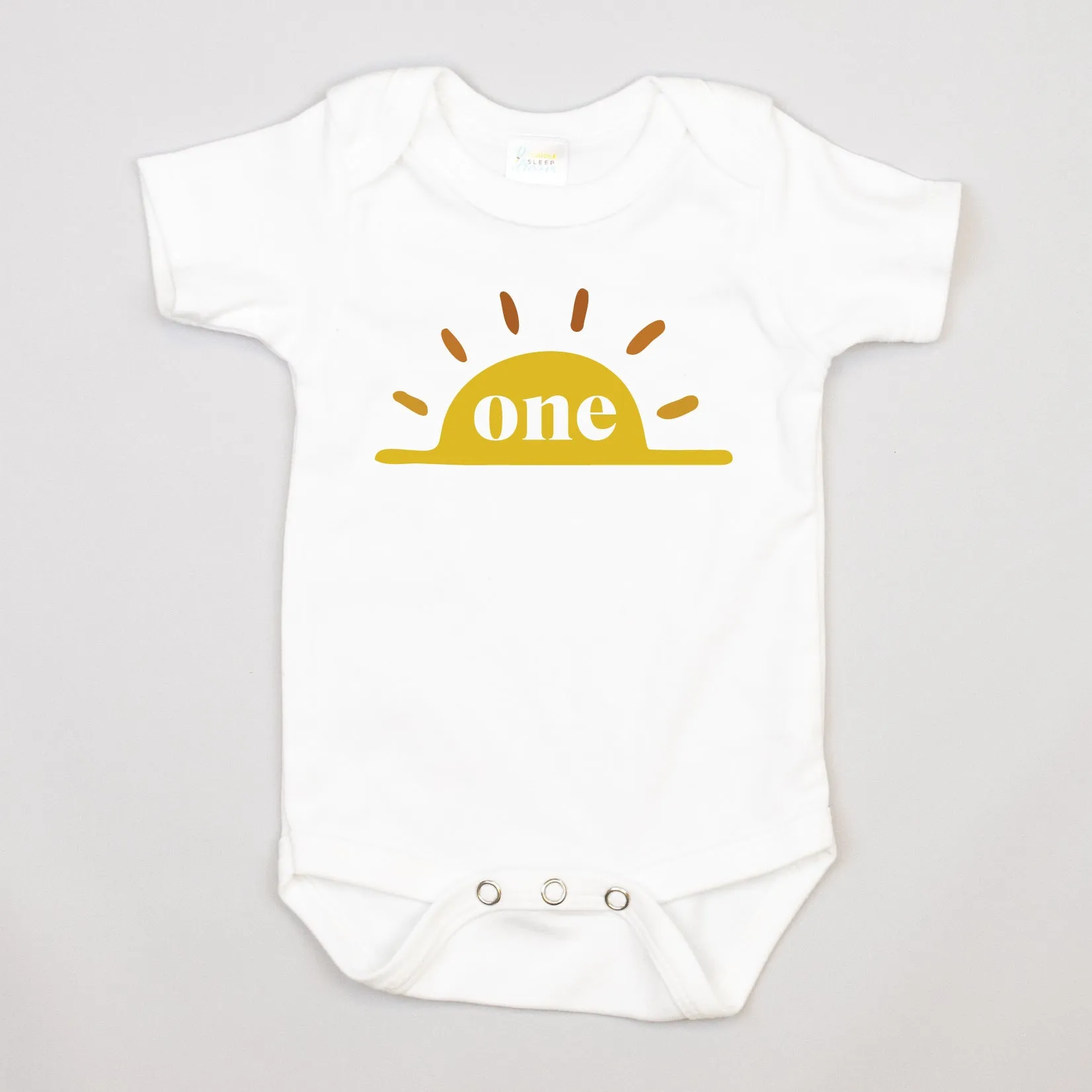 Boho Sun 1st Birthday | White Bodysuit