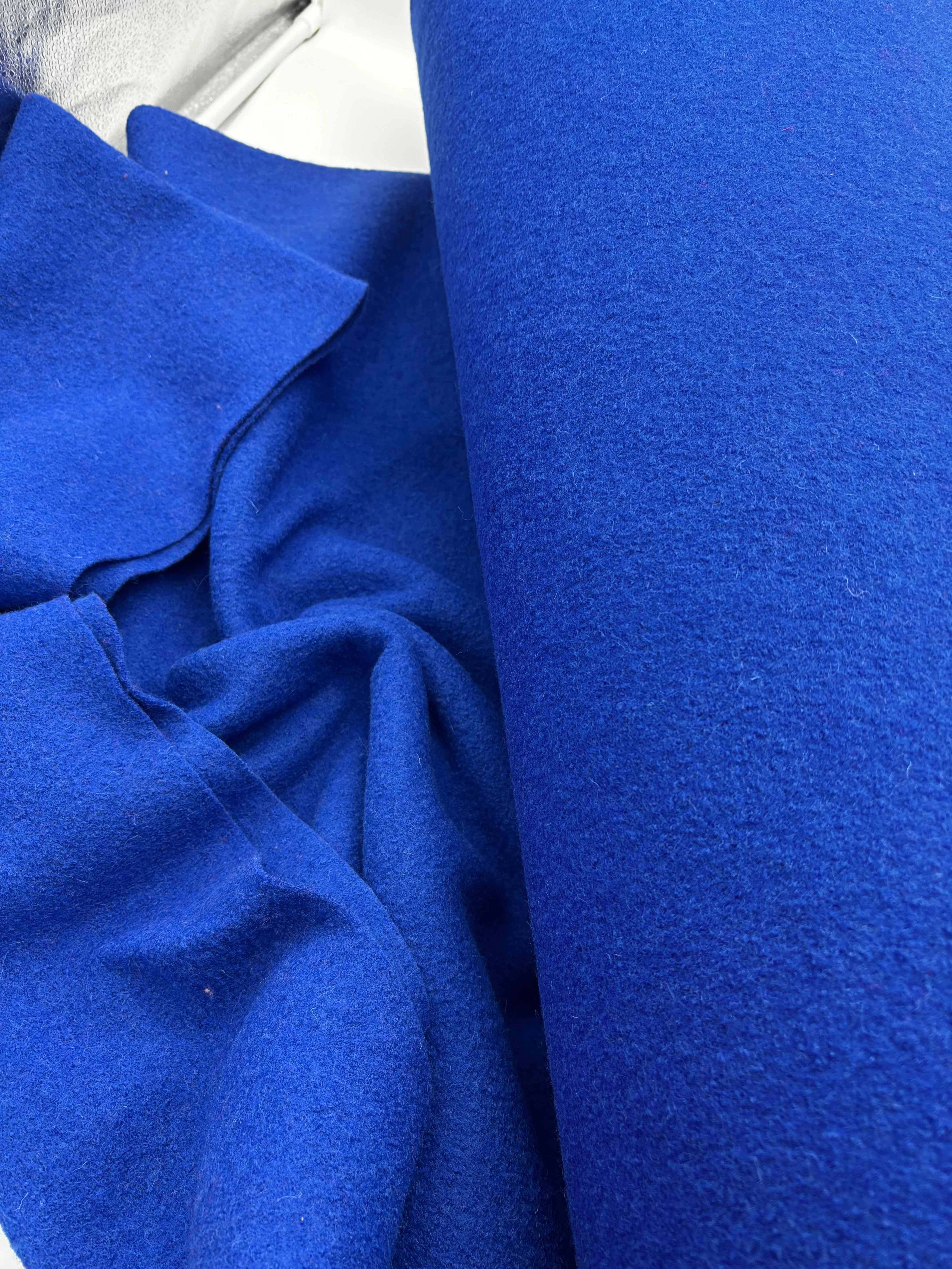 Boiled Wool - Royal Blue