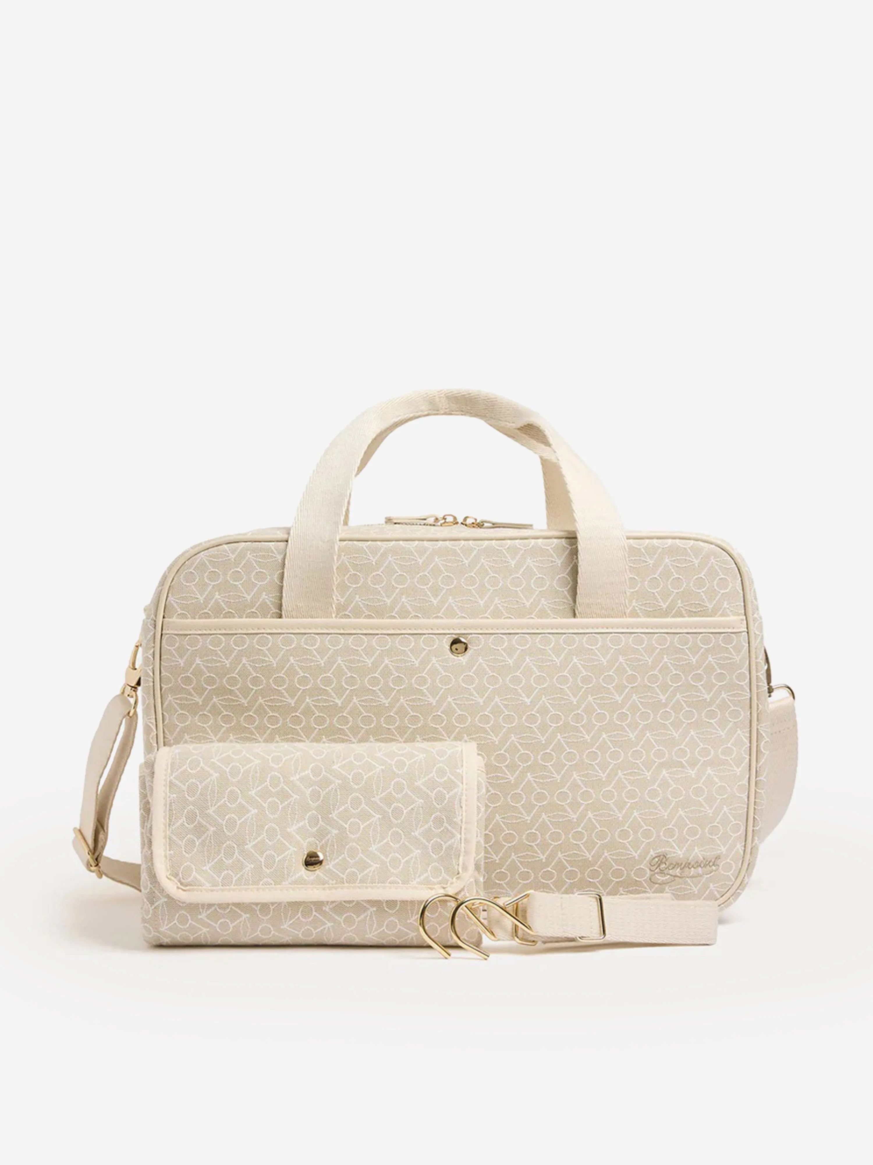 Bonpoint Baby Changing Bag in Ivory (43cm)