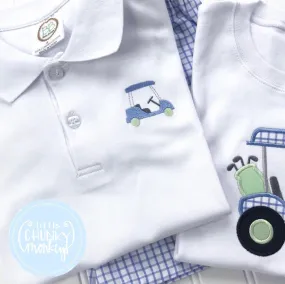 Boy Polo Shirt- Mini Golf Cart