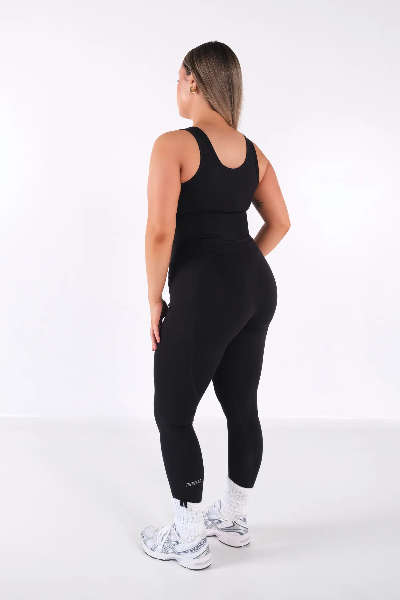 Breathe Full Pocket Bodysuit - Black