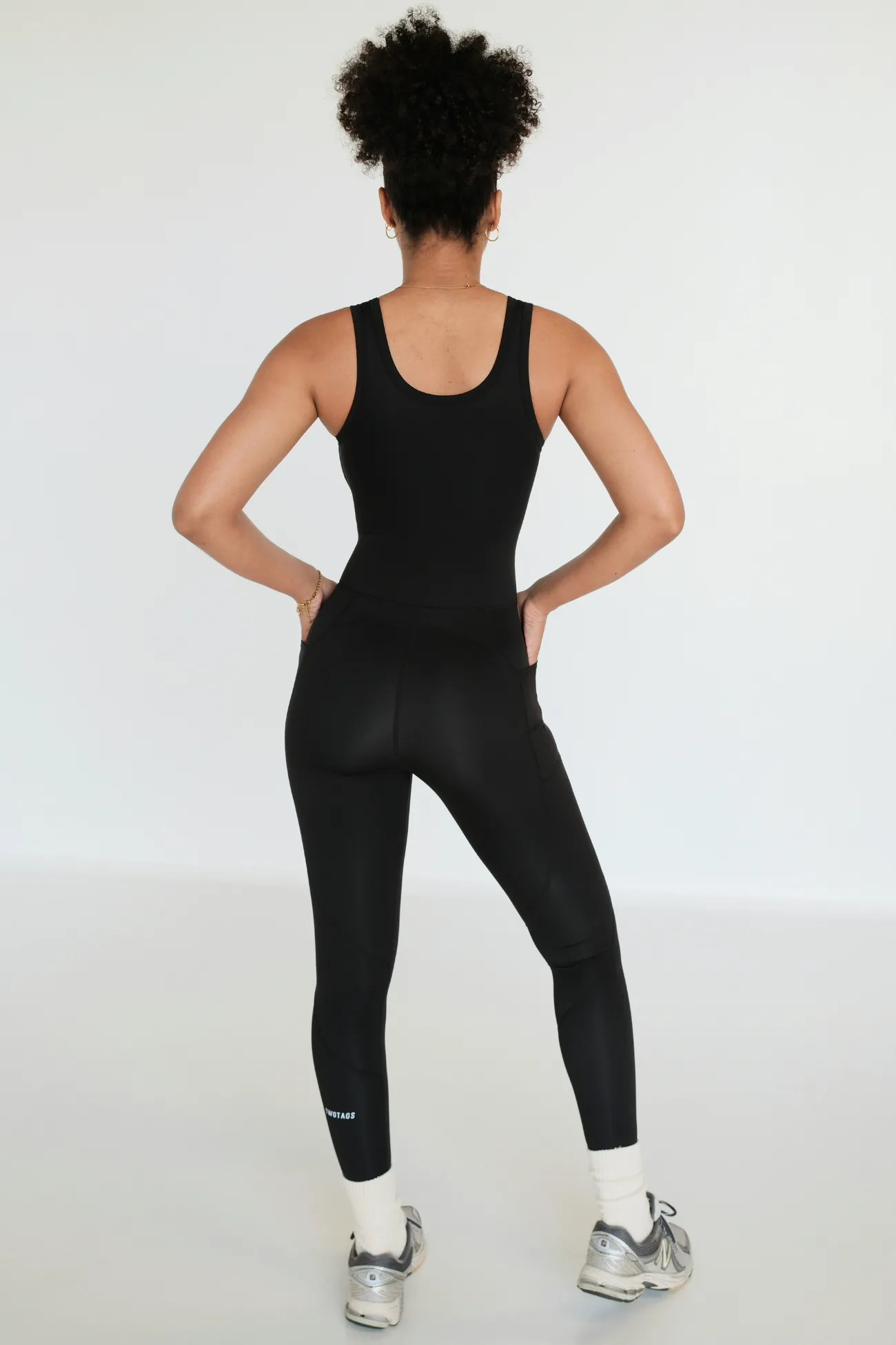 Breathe Full Pocket Bodysuit - Black