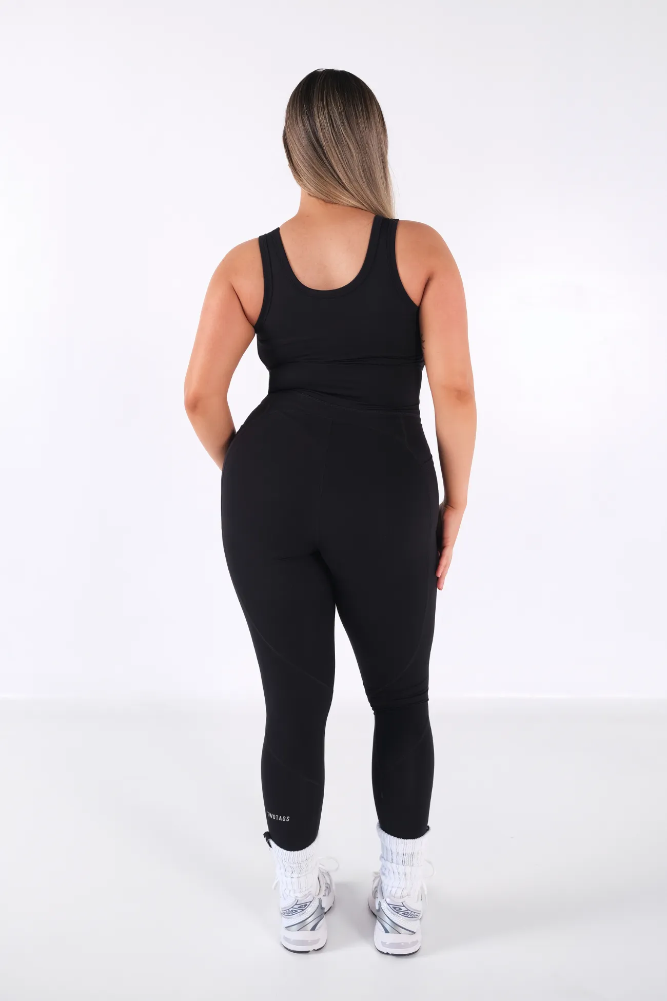 Breathe Full Pocket Bodysuit - Black