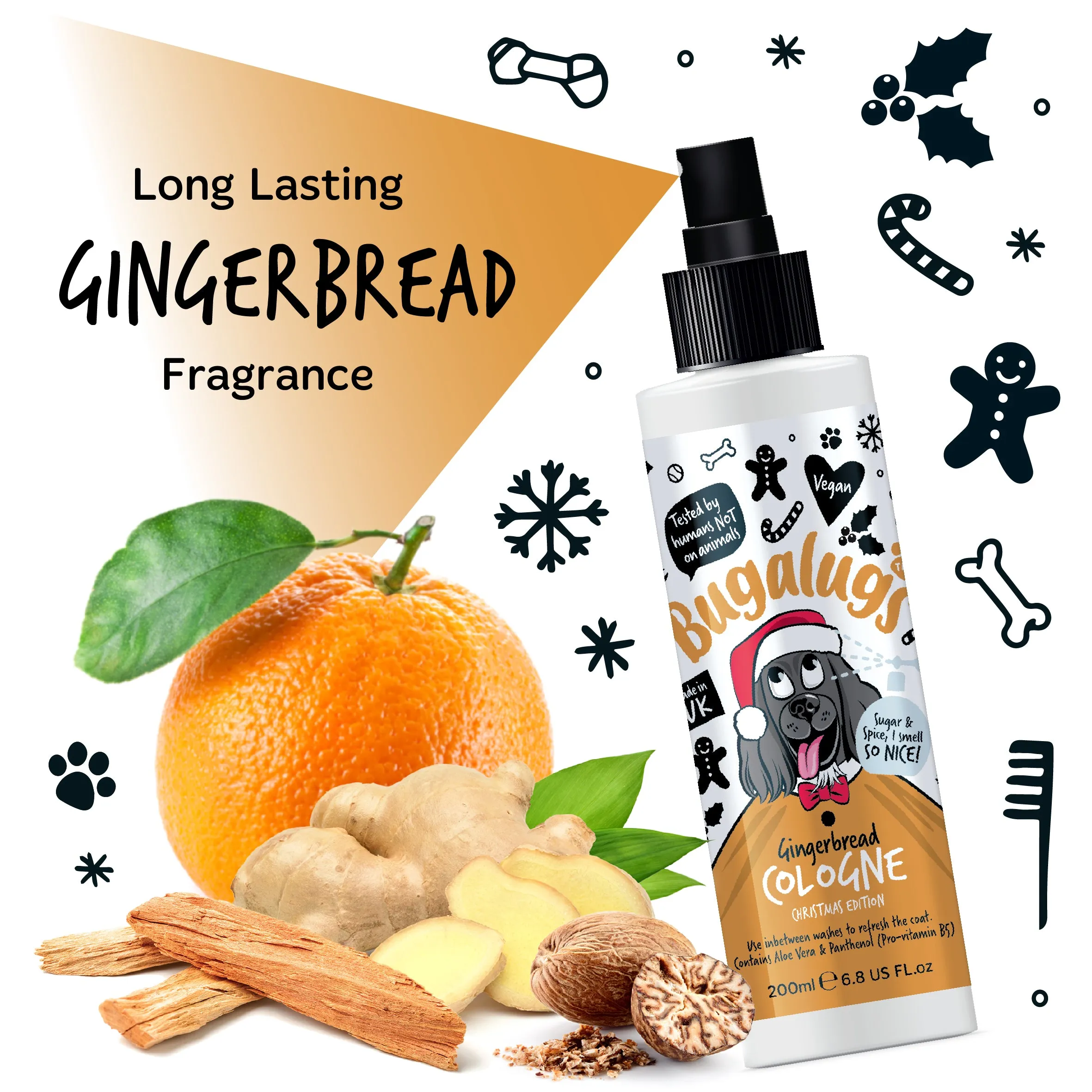 Bugalugs Christmas Edition Gingerbread Cologne