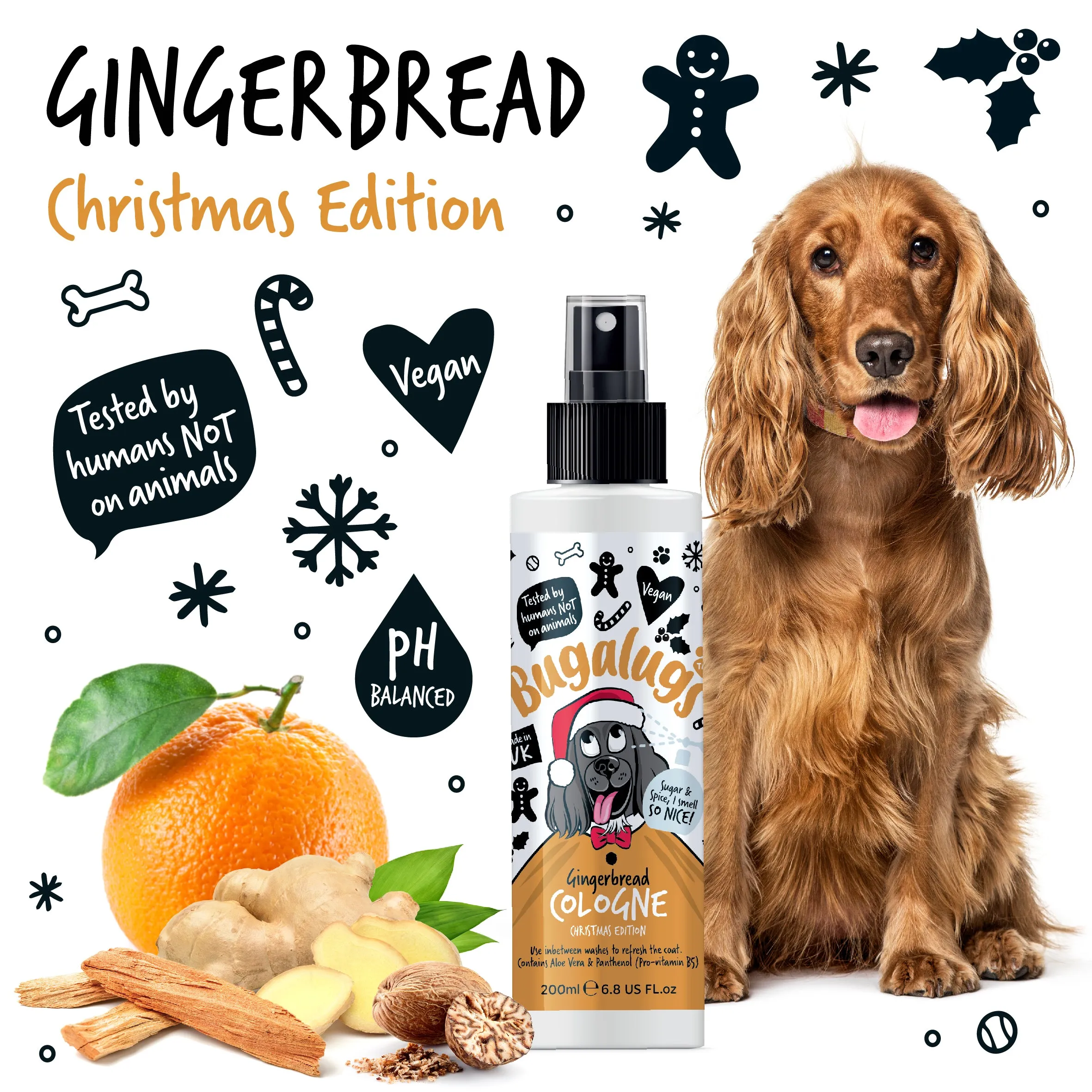 Bugalugs Christmas Edition Gingerbread Cologne