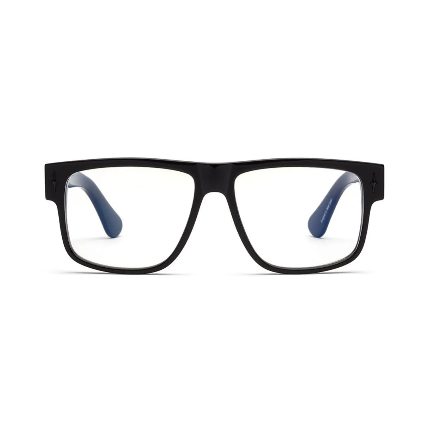 caddis | reading glasses | mister cartoon gloss black - LC