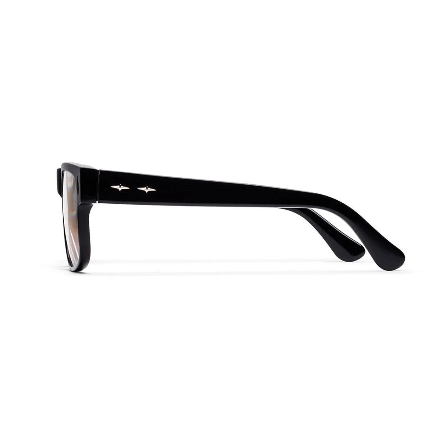 caddis | reading glasses | mister cartoon gloss black - LC