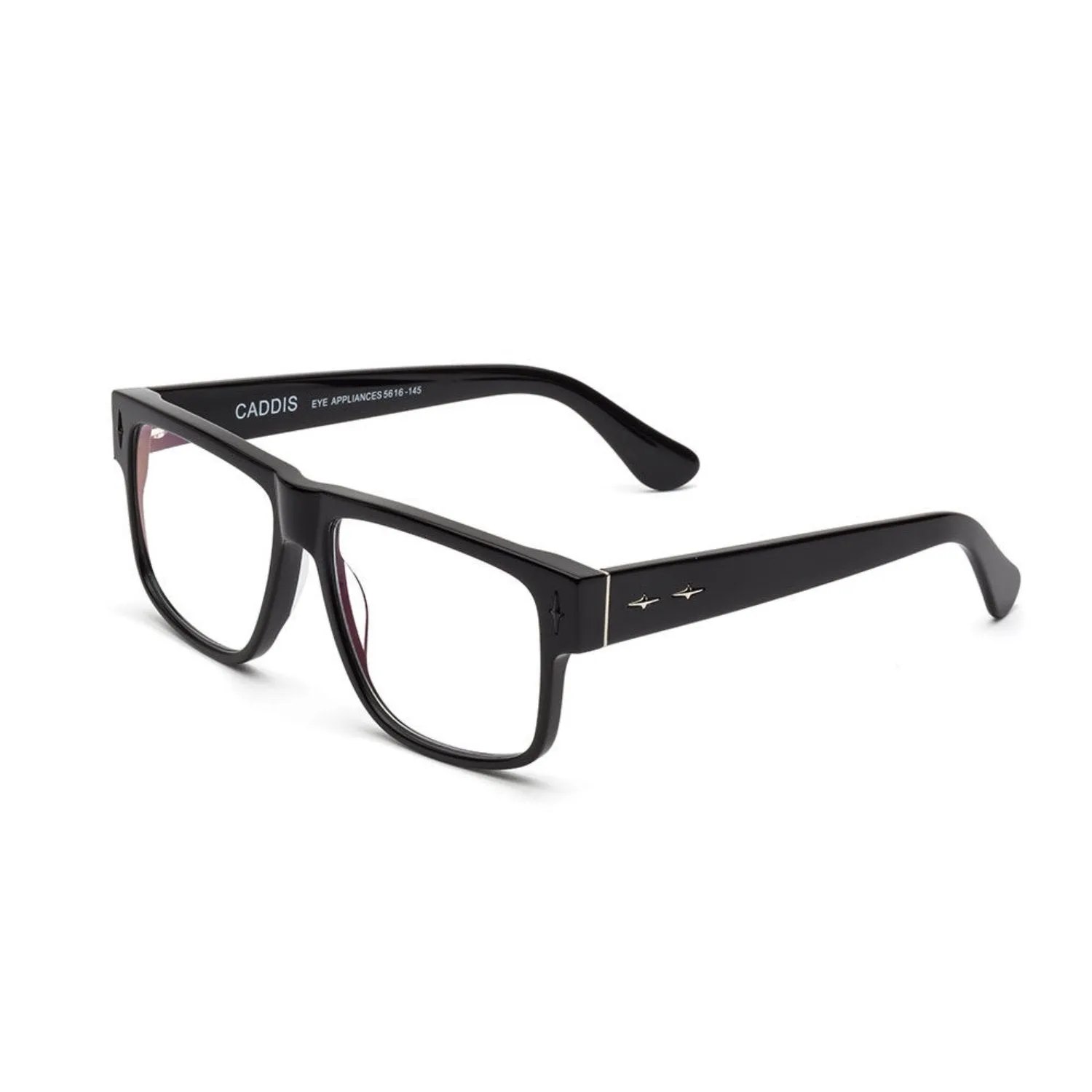 caddis | reading glasses | mister cartoon gloss black - LC