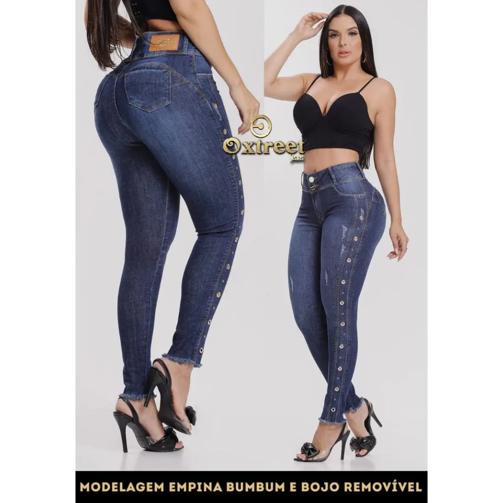 Calça jeans Feminina Levanta bumbum sem Bojo Removível  Oxtreet Jeans cod2