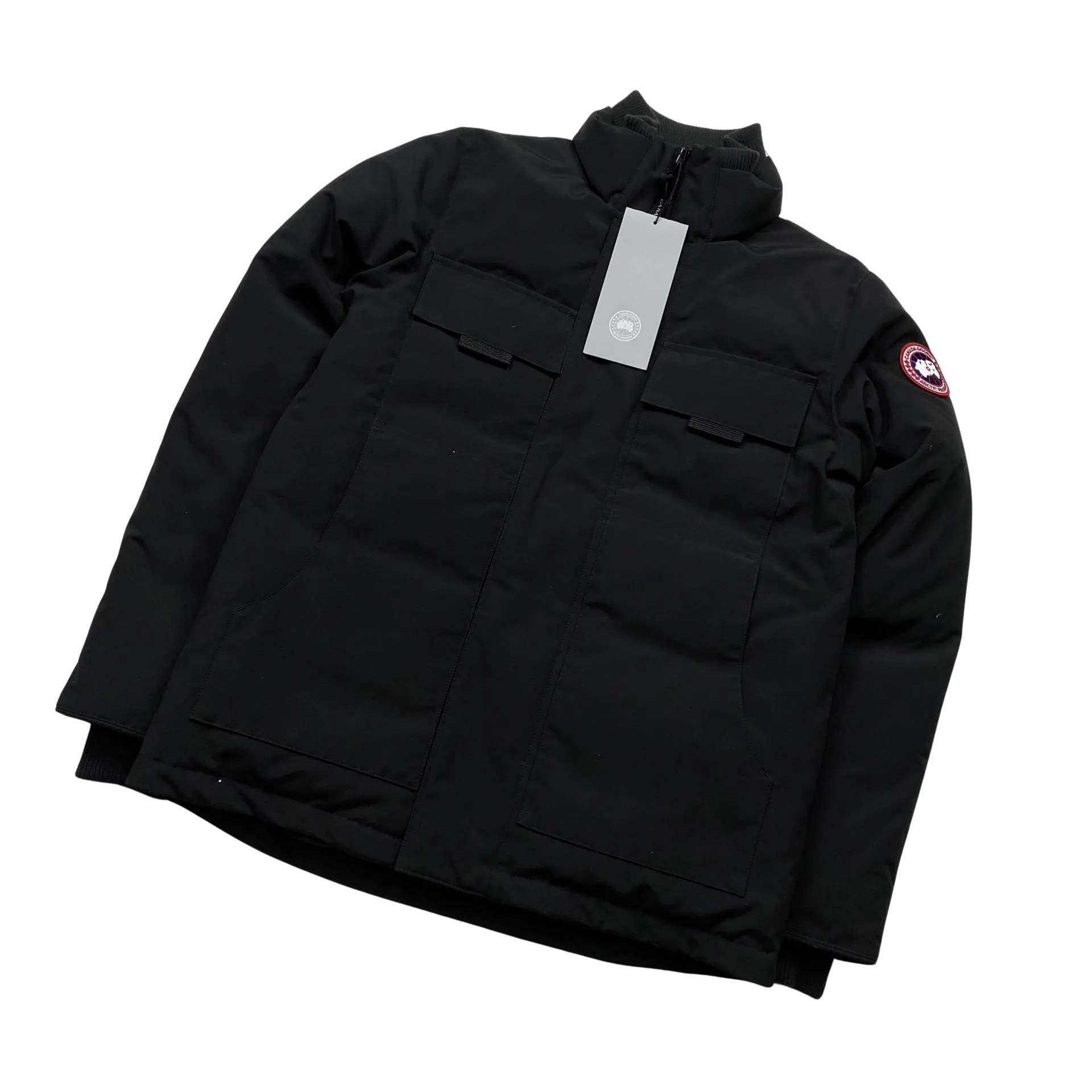 Canada Goose Forester Black Premium Down Filled Multipocket Jacket - Medium