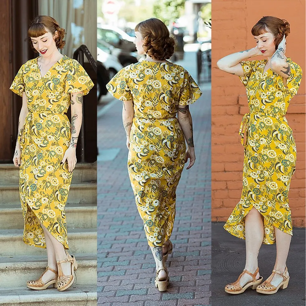 Charli Anne Wrap Dress Pattern