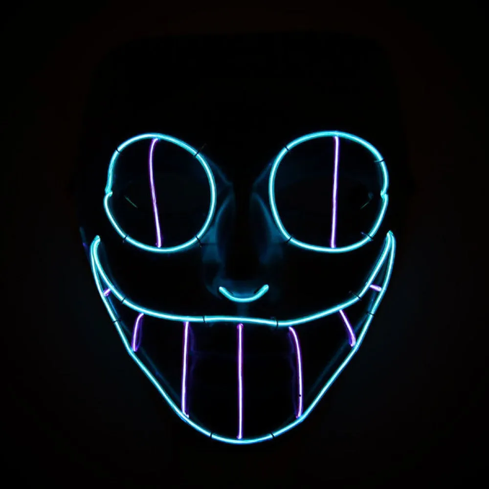 Cheshire Cat EL Wire Mask