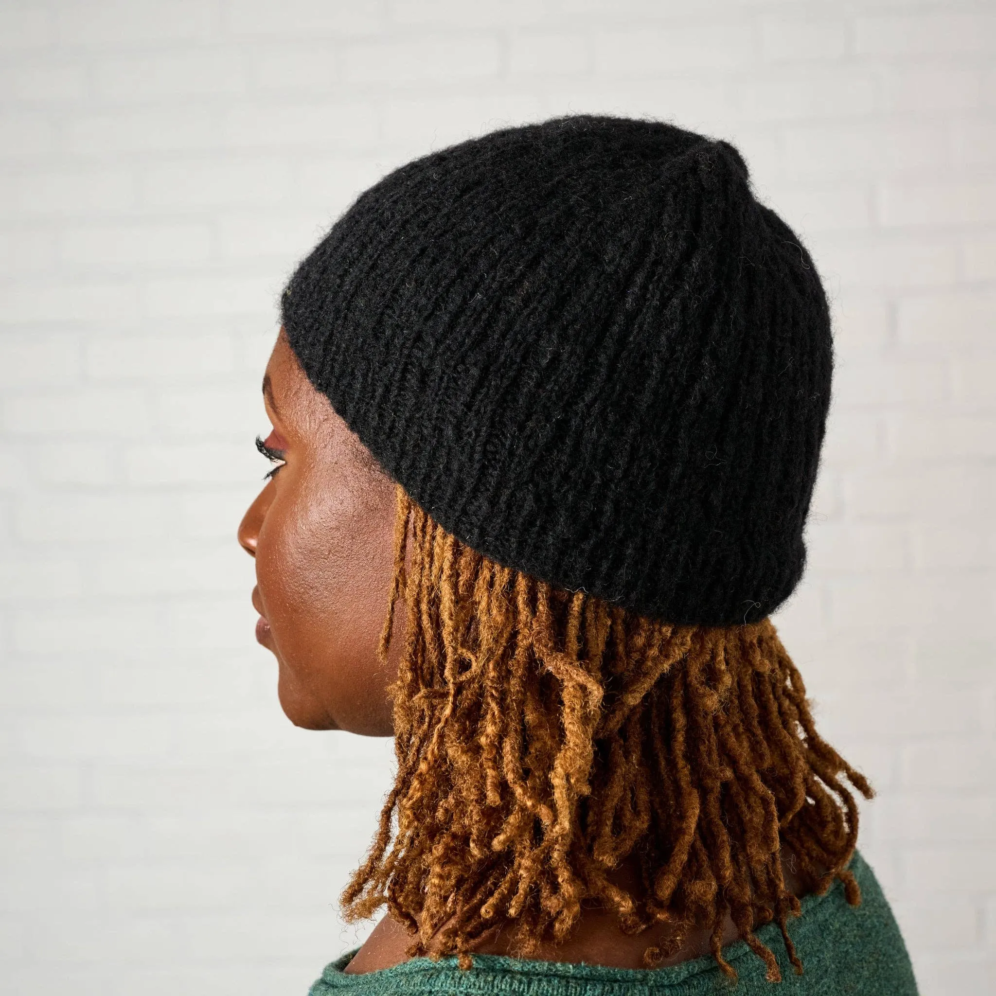 Coal Wool Knit Hat