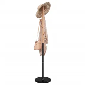 Coat Stand Black 172 cm Powder-coated Iron