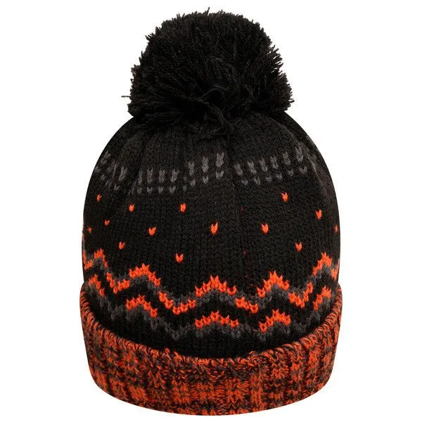 Cognate II Bobble Hat - Infared/black/ebony Grey