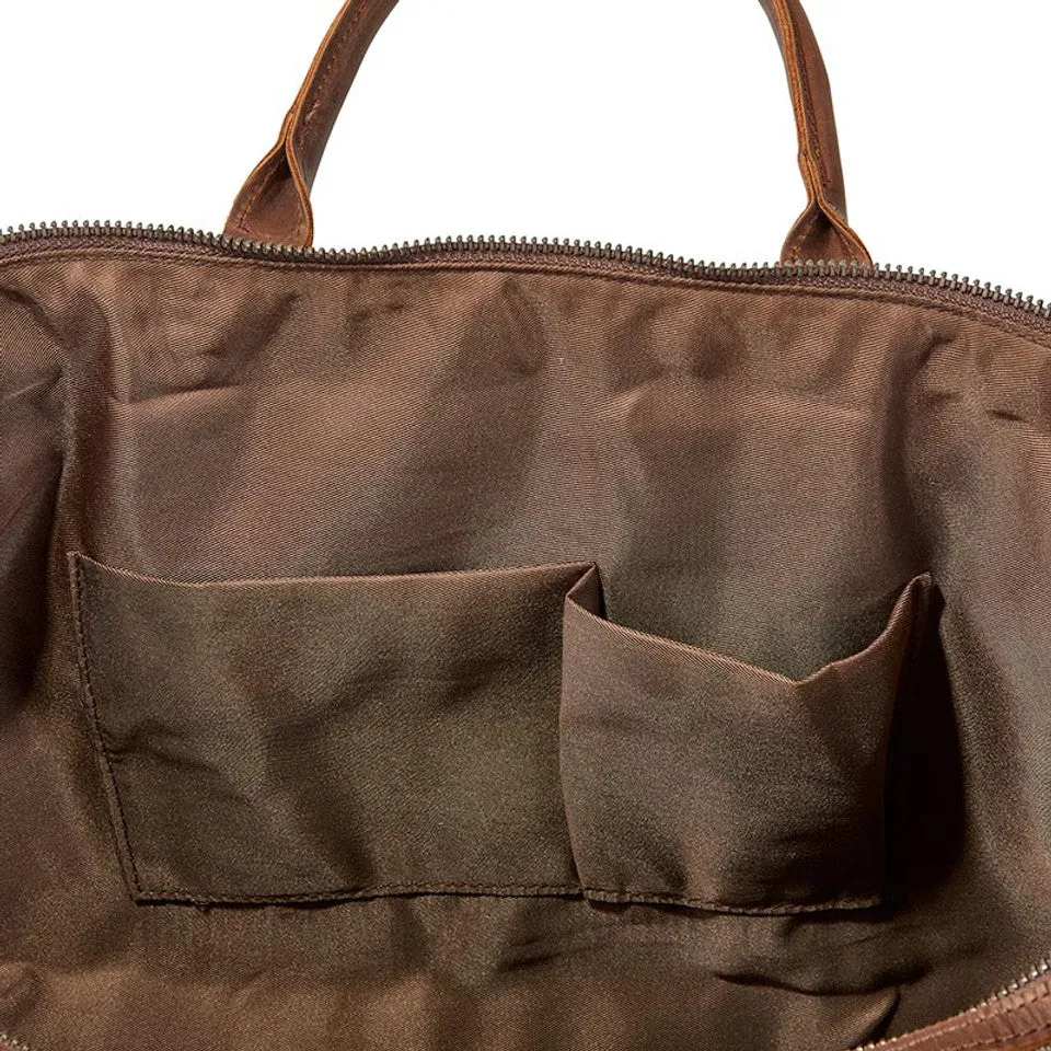 Cole Wheeler Canvas/Leather Vintage Duffle