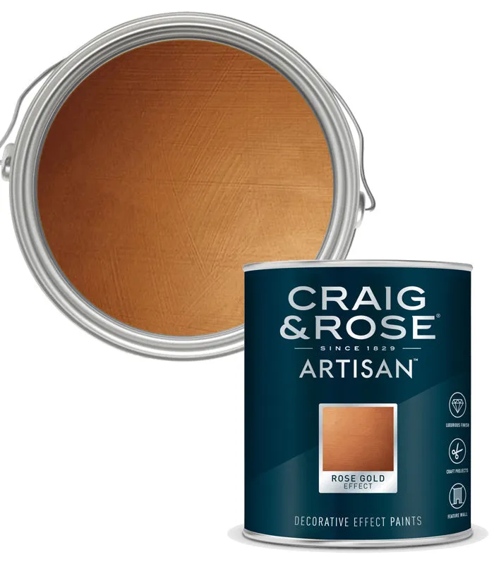 Craig and Rose Artisan Gold Effect Paints