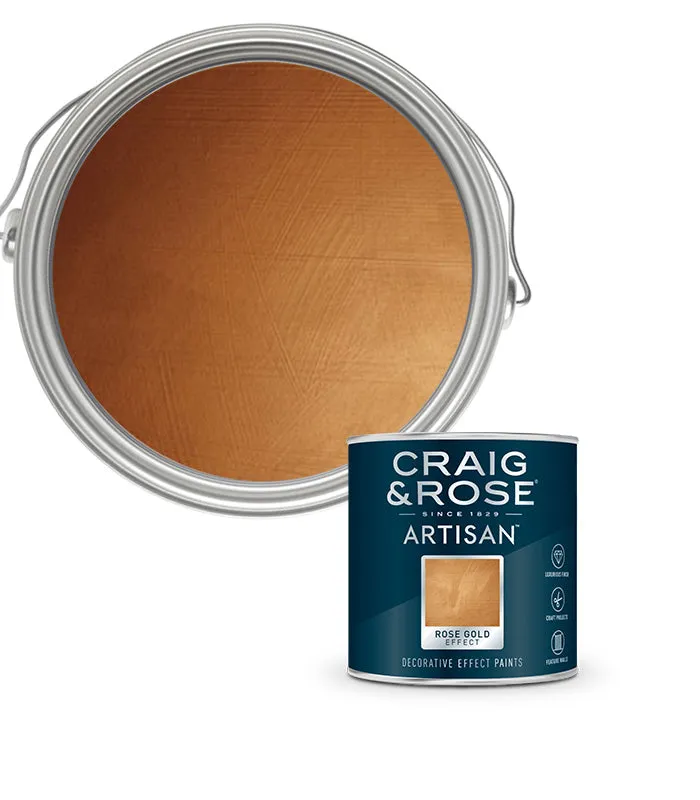 Craig and Rose Artisan Gold Effect Paints