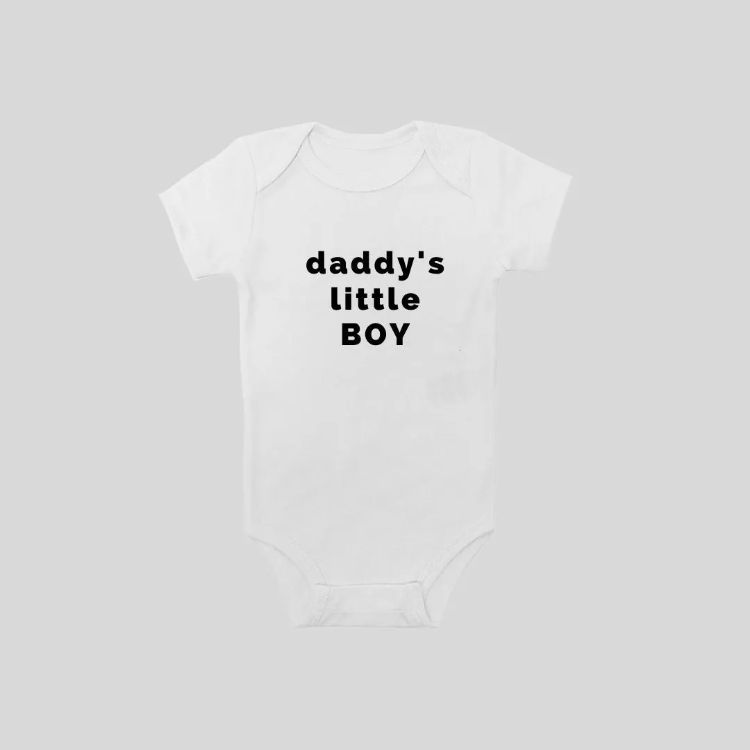 Daddy’s BOY Short Sleeve Bodysuit