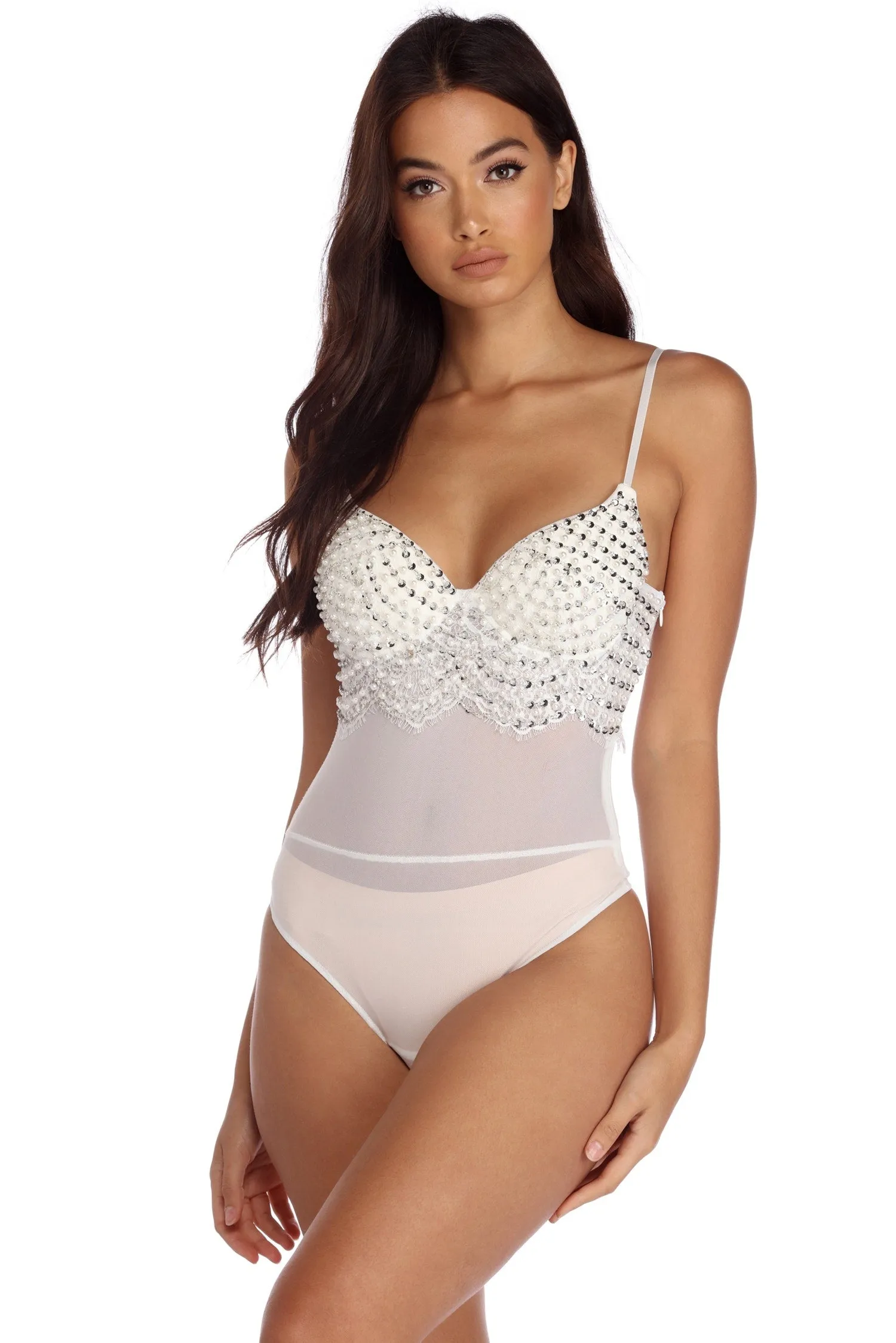 Diamonds & Pearls Bodysuit